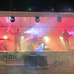 manifestazione sul padovano con palco allestito da noi